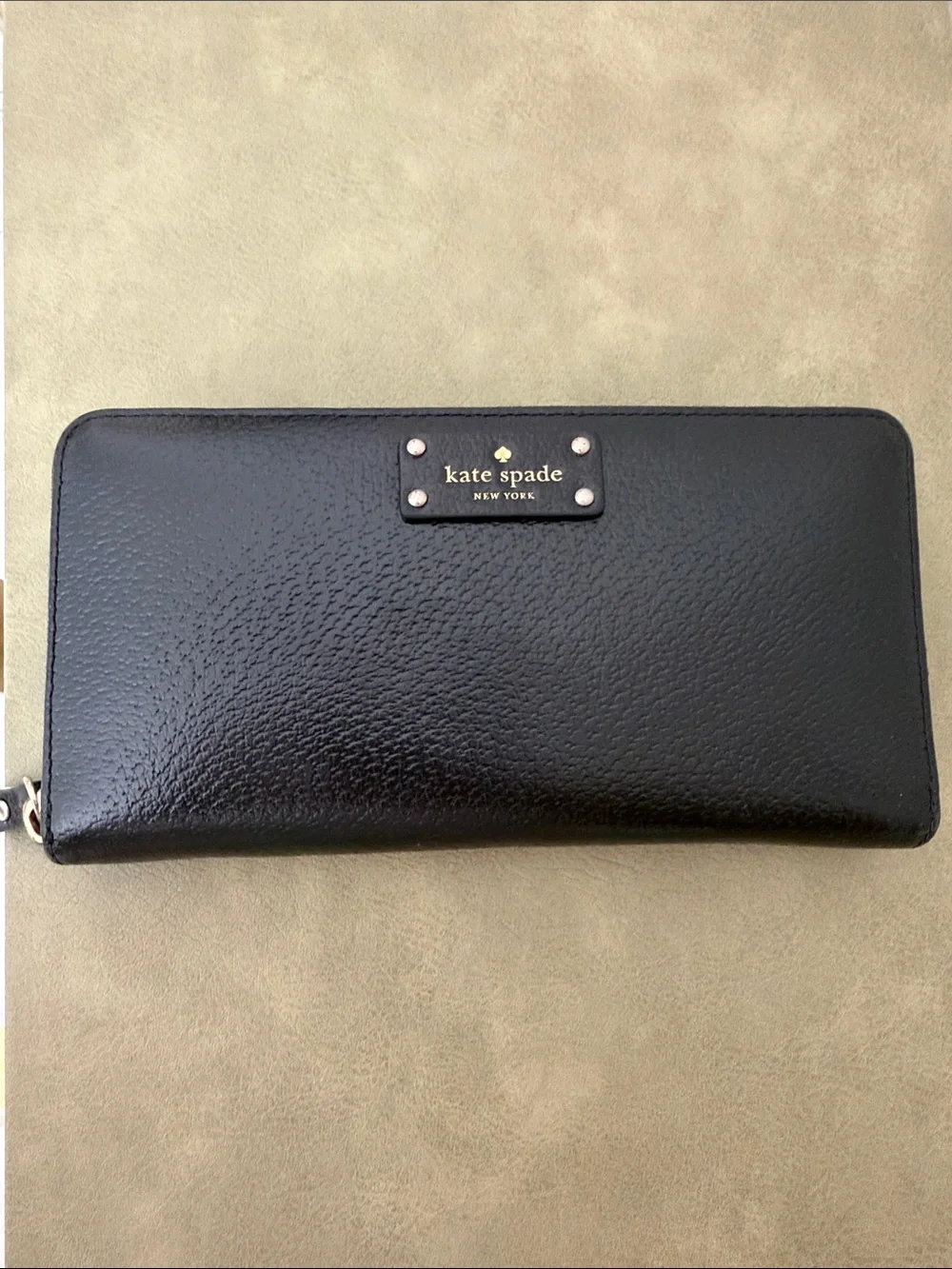 kate spade black grove street neda wallet